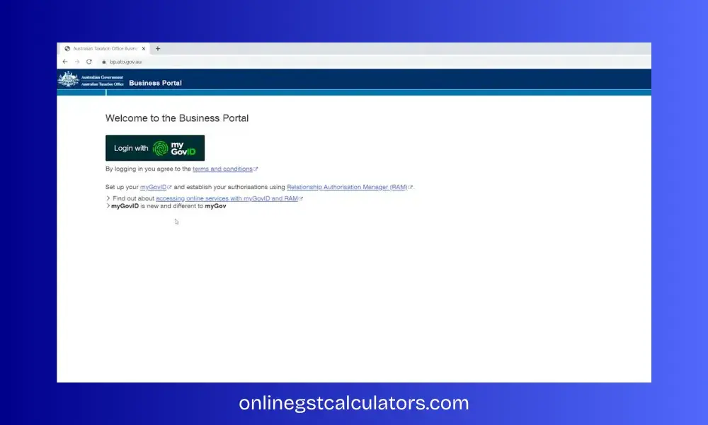 GST REGISTRATION AUSTRALIA STEP ONE